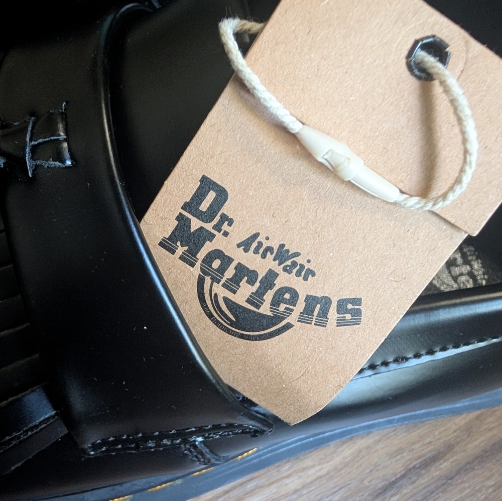 NWT Dr. Martens, Black, Adrian Loafer, Smooth Leather - Picture 7 of 13